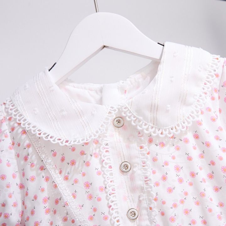 Bé Gái Tươi Đầm Mùa Hè Mới Thời Trang Bé Gái Tay Ngắn Họa Tiết Hoa Đầm Công Chúa Váy Trẻ Em