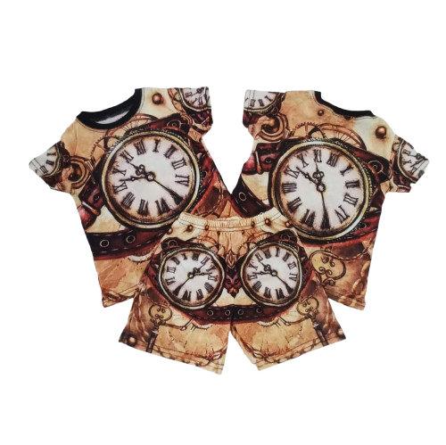 [HCM]Đồ bộ cho bé thun lạnh họa tiết động vật in 3D sắc nét