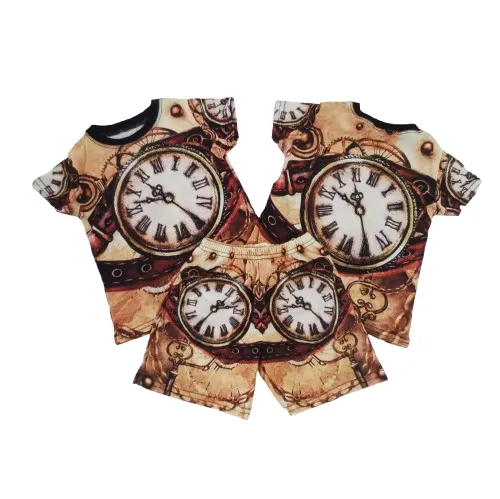 [HCM]Đồ bộ cho bé thun lạnh họa tiết động vật in 3D sắc nét