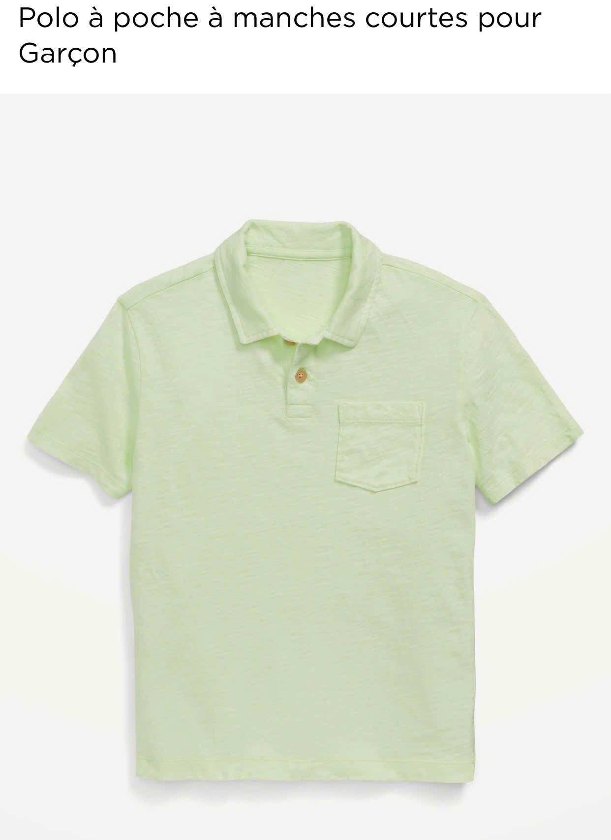 Áo polo Cổ bẻ Old Navy xuất xịn