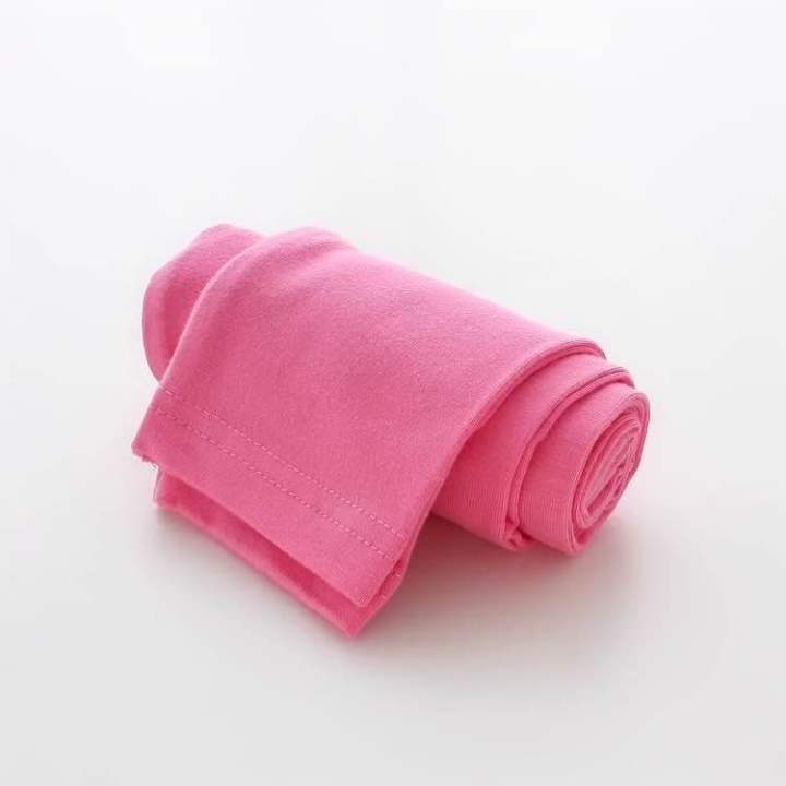 Quần legging dài trơn cho bé gái cotton xuất dư từ 10~40kg