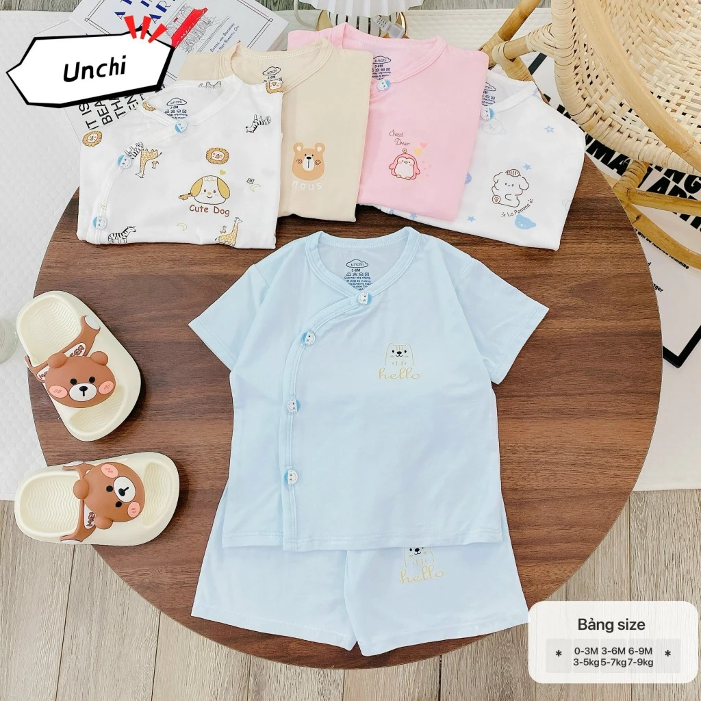 Set đồ sơ sinh tone màu pastel dịu nhẹ