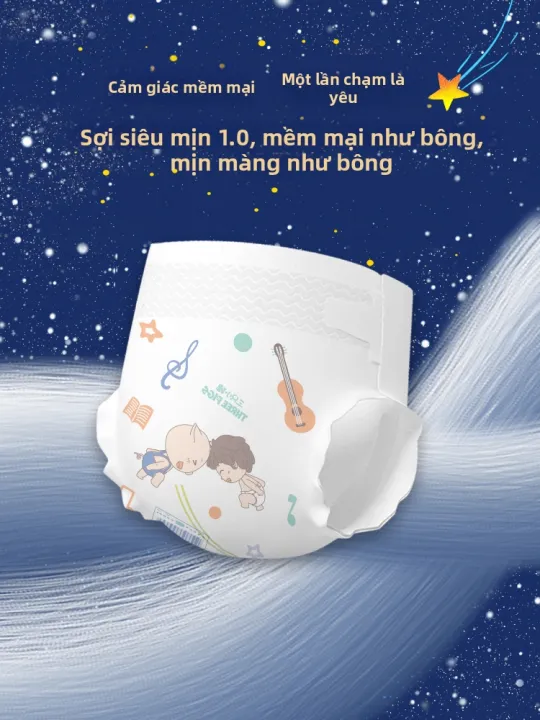 Bỉm Em Bé Siêu Mỏng Thoáng Khí pH Acid Bỉm Em Bé