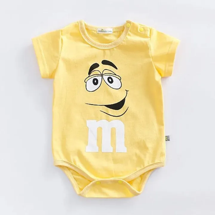 Cotton Mỏng 3-24M Trẻ Sơ Sinh quần yếm ngắn tay Quần Áo cho bé gái sơ sinh Bé Trai Thời Trang áo liền quần dễ thương Quần Áo