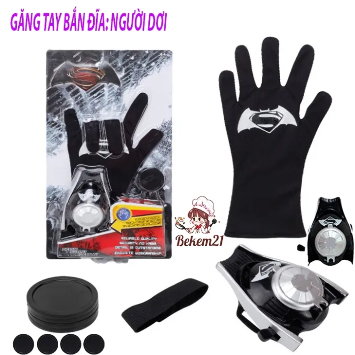 Găng tay bắn tơ siêu anh hùng cho bé yêu thích hóa thân