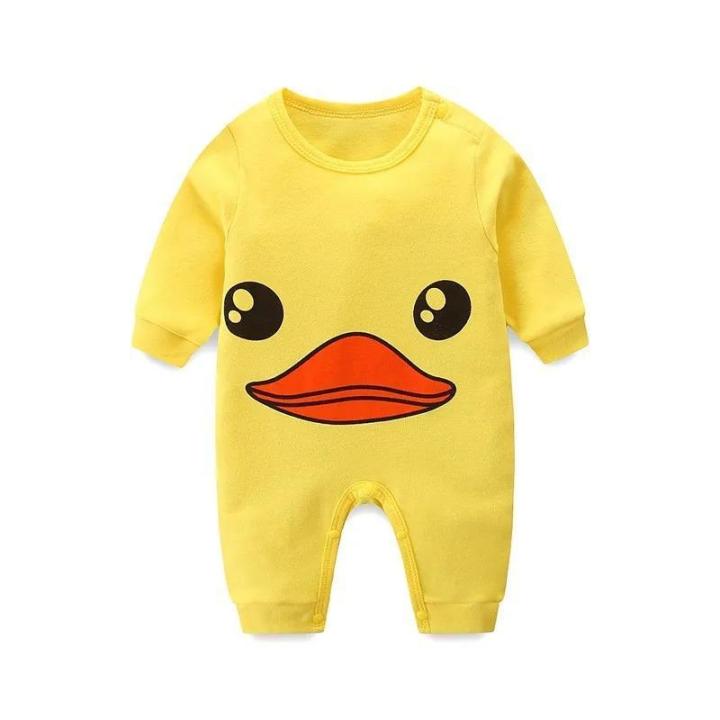 Jumpsuit bé gái dài tay dễ thương cho mùa thu xuân