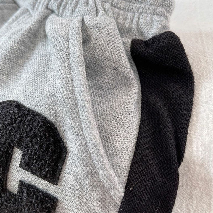 Trẻ em Quần short nam Set Thời trang Phong cách thể thao Áo sơ mi ve áo với quần short cho trang phục thời tiết nóng mùa hè FK-VN