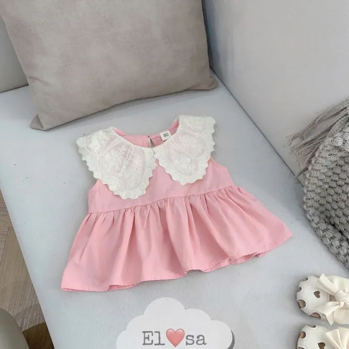 Quần Áo Bé Gái -  SET ÁO THÔ ĐŨI PHỐI REN MIX QUẦN XUÔNG Siêu Xinh cho bé gái 1 - 5 Tuổi