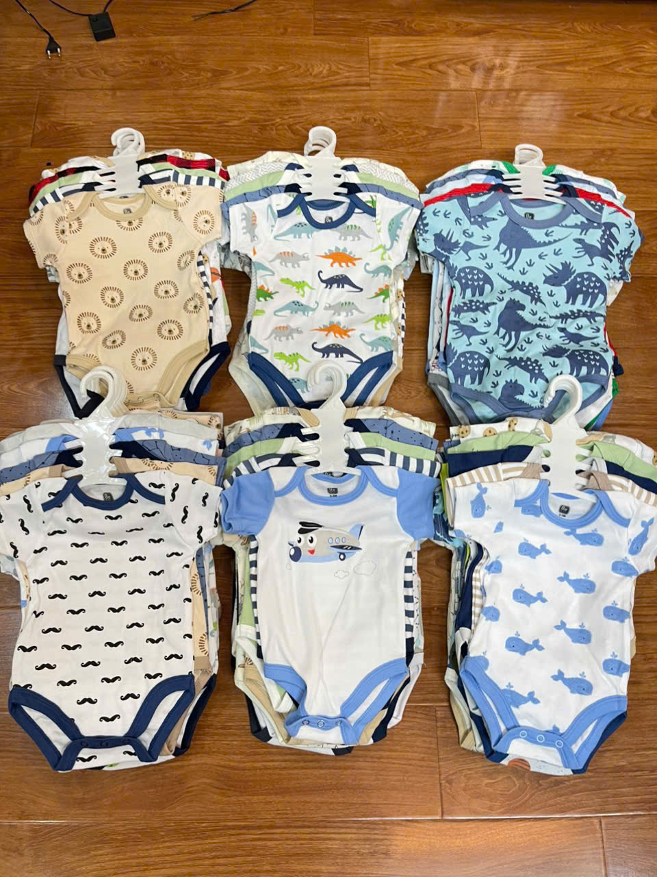 Combo 5 Body Chip Cotton Mềm Mại Cho Bé Yêu