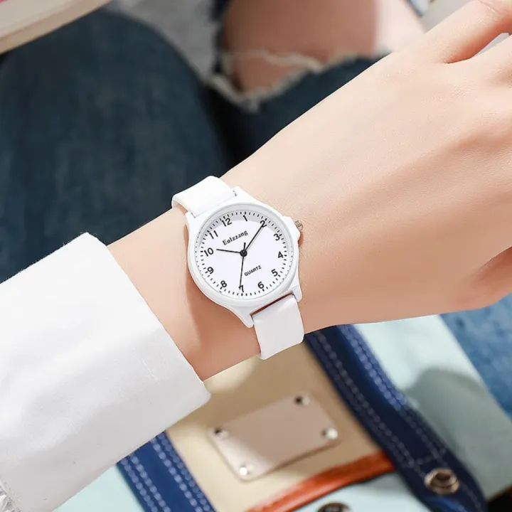 ALEXIS BAGS Dây đeo silicone Đồng hồ đeo tay cho sinh viên Thường ngày Nhiều màu sắc Đồng hồ thạch anh cho trẻ em Sáng tạo Học sinh Đồng hồ thạch anh Dành cho nam và nữ