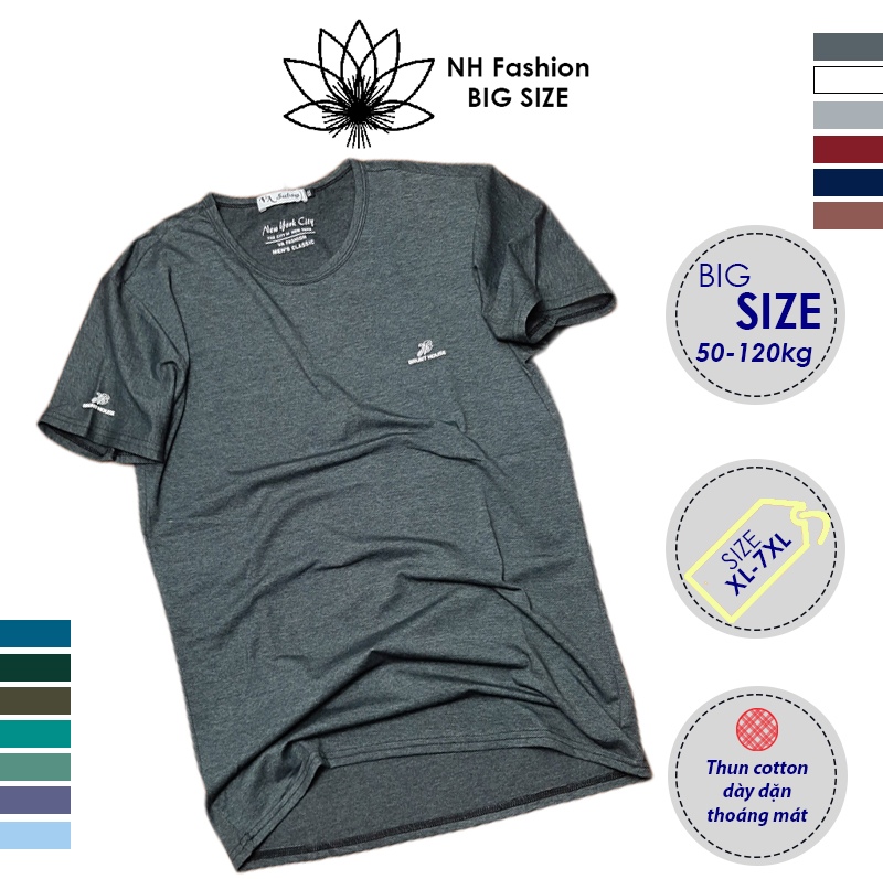 Big size T'shirt for men - NH BIG SIZE SHOP
