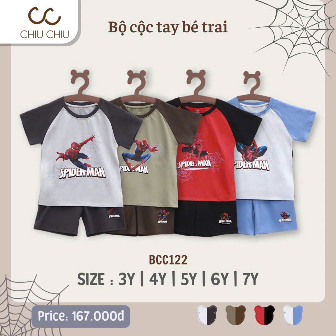 Set Đồ Hè Vui Nhộn Cho Bé Trai