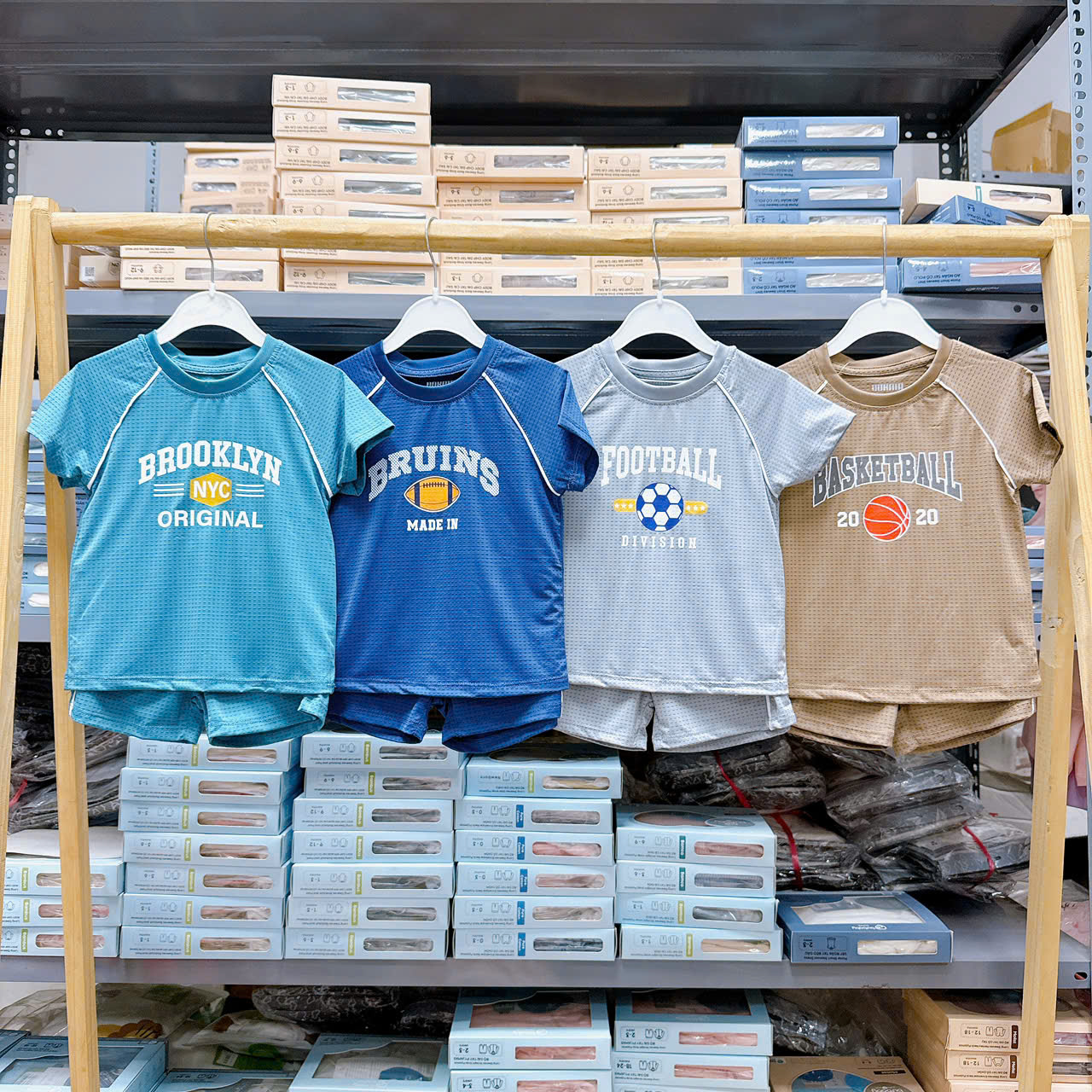 Bộ đồ hè Dokma cotton thoáng mát cho bé yêu