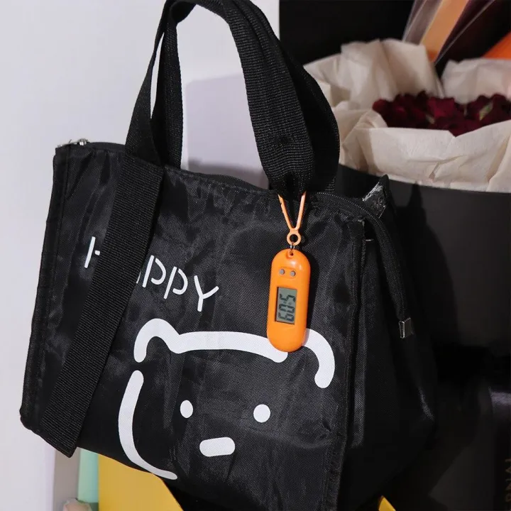 FPOTSK Màn hình chìa khóa Móc khóa đồng hồ điện tử kỹ thuật số Đồng hồ hình bầu dục Bảng hiển thị thời gian Đồng hồ kỹ thuật số LED Mini Đồng hồ đeo tay Nhỏ Móc khóa đồng hồ điện tử Sinh viên