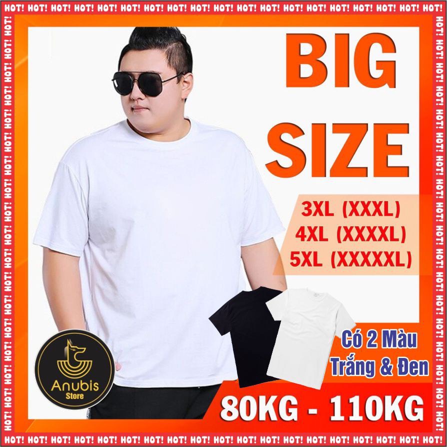 [HCM]ÁO THUN TRƠN CỔ TRÒN COTTON VẢI DÀY MỊN MÁT TAY NGẮN BIG SIZE TRẮNG VÀ ĐEN - LẠ STORE