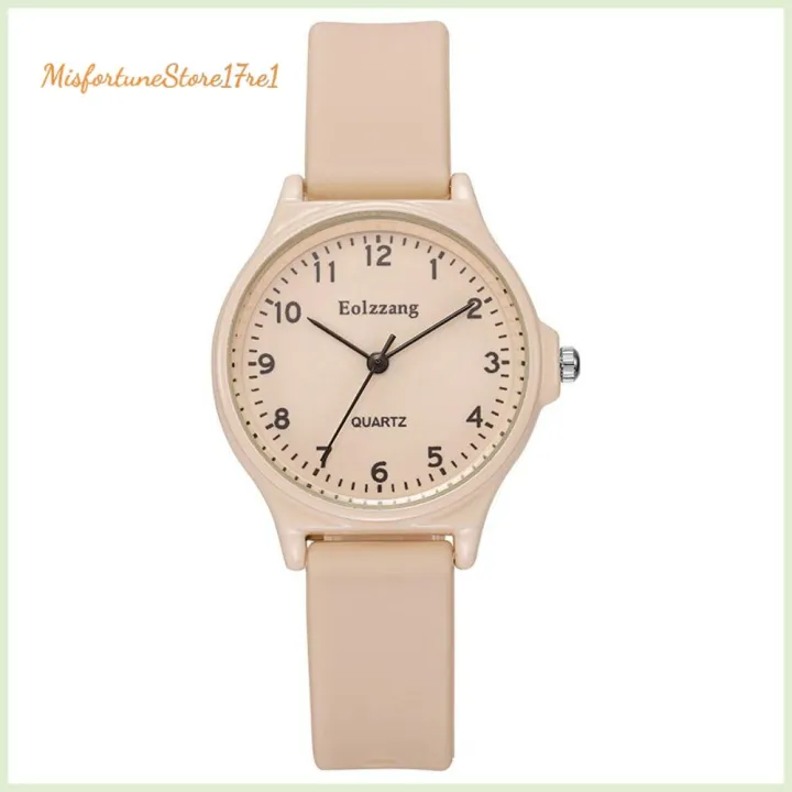 MISFORTUNESTORE17RE1 Nhiều màu sắc Đồng hồ đeo tay cho sinh viên Thường ngày Dây đeo silicone Đồng hồ thạch anh cho trẻ em Sáng tạo Có thể điều chỉnh Đồng hồ thạch anh Dành cho nam và nữ