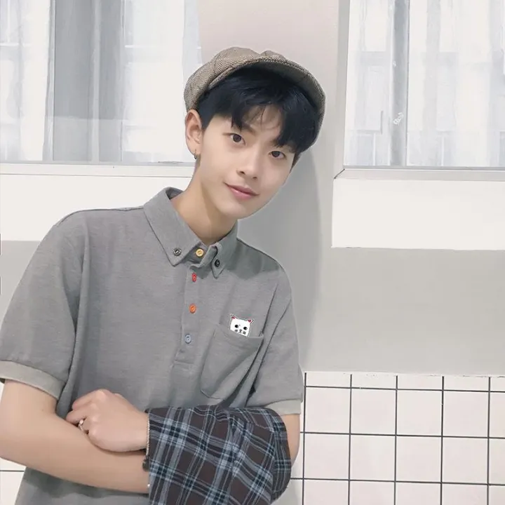 Áo phông thể thao/Áo phông nam, cộc tay, họa tiết in hoa, tay lỡ, họa tiết mặt mèo, phù hợp cho mùa hè, phong cách học sinh, cập nhật xu hướng thời trang9, mẫu mới nhất, hàng chất