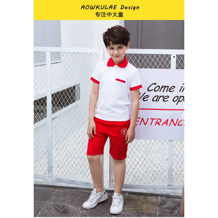 Áo polo bé trai AKL 20kg - 40kg, áo thun có cố cho bé trai 5 đến 14 tuổi hàng Quảng Châu cao cấp