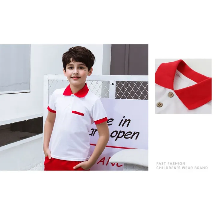 Áo polo bé trai AKL 20kg - 40kg, áo thun có cố cho bé trai 5 đến 14 tuổi hàng Quảng Châu cao cấp