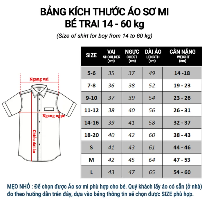 Áo sơ mi bé trai tay ngắn thời trang sọc caro nhỏ dễ phối đồ với kaki quần sọt CNX01 - áo sơ mi cho người từ 14 kg đến 60 kg