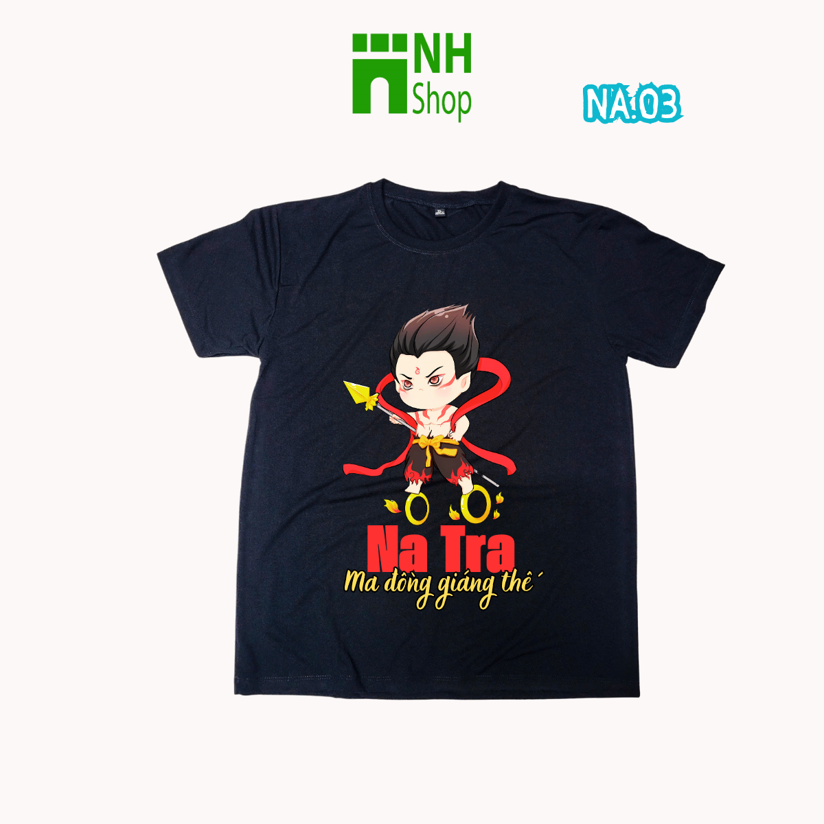 Áo thun bé in hình NA TRA, áo phông size bé 9kg đến big size 110kg, nhiều màu, nhiều mẫu - NH SHOP