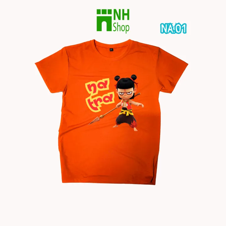 Áo thun bé in hình NA TRA, áo phông size bé 9kg đến big size 110kg, nhiều màu, nhiều mẫu - NH SHOP
