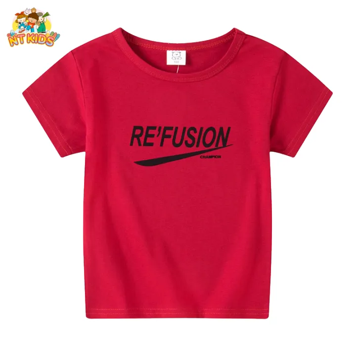 Áo Thun Bé Trai 27KIDS Chất Liệu COTTON Họa Tiết Tim Dễ Thương