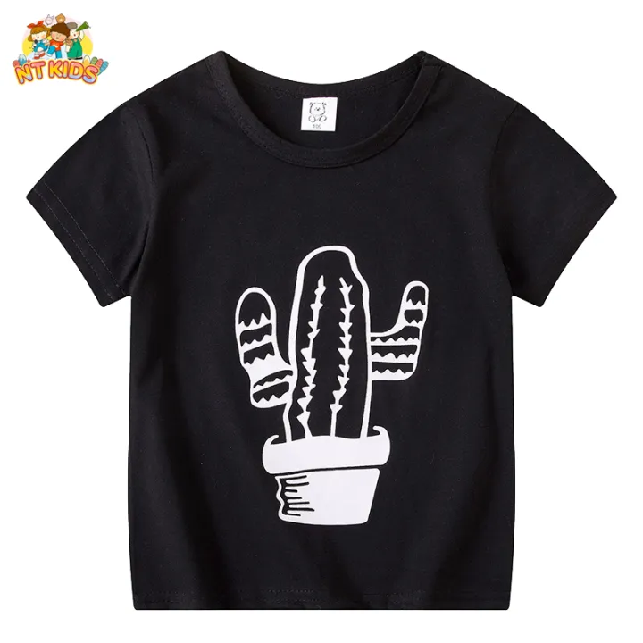 Áo Thun Bé Trai 27KIDS Chất Liệu COTTON Họa Tiết Tim Dễ Thương