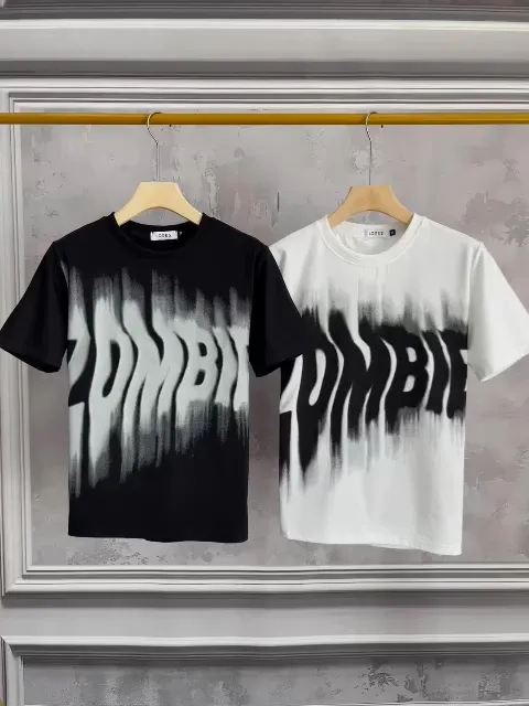 Áo Thun Cổ Tròn ZOMBIE Tay Ngắn Vải Cotton Co Giãn 4 Chiều Form Regular Fit - TUTEE