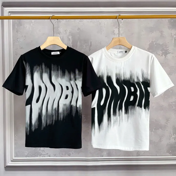 Áo Thun Cổ Tròn ZOMBIE Tay Ngắn Vải Cotton Co Giãn 4 Chiều Form Regular Fit - TUTEE