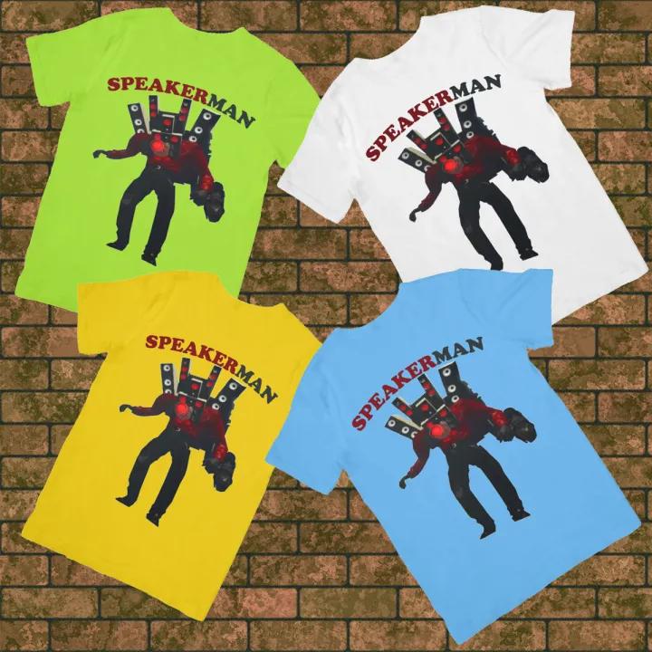 Áo thun in hình Titan Speakerman Skibidi Toilet Quái Vật Người Loa dành cho bé ( Mẫu SPEAKER01)