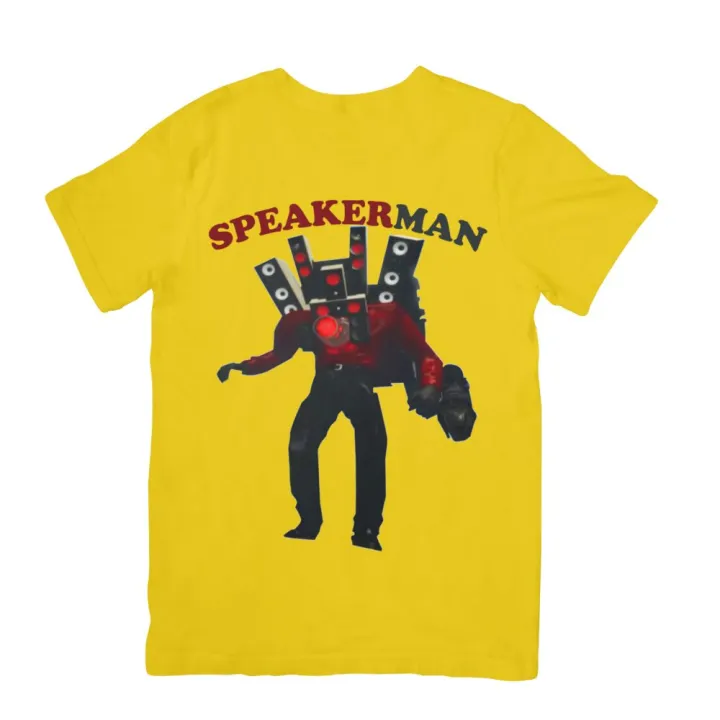 Áo thun in hình Titan Speakerman Skibidi Toilet Quái Vật Người Loa dành cho bé ( Mẫu SPEAKER01)