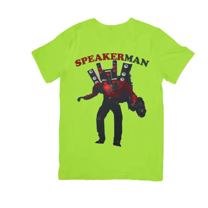 Áo thun in hình Titan Speakerman Skibidi Toilet Quái Vật Người Loa dành cho bé ( Mẫu SPEAKER01)