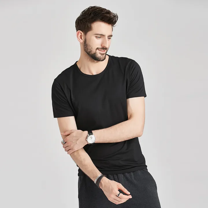 Áo Thun Nam Cotton Mỏng – Mát Mẻ Thoải Mái, Đa Năng Cho Giấc Ngủ & Vận Động