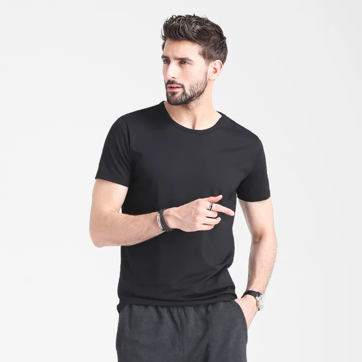 Áo Thun Nam Cotton Mỏng – Mát Mẻ Thoải Mái, Đa Năng Cho Giấc Ngủ & Vận Động