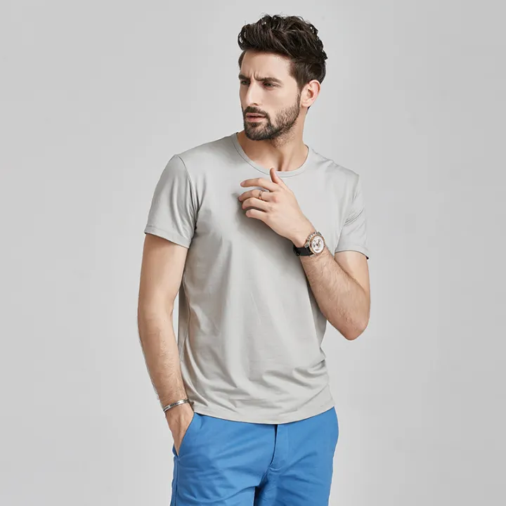 Áo Thun Nam Cotton Mỏng – Mát Mẻ Thoải Mái, Đa Năng Cho Giấc Ngủ & Vận Động