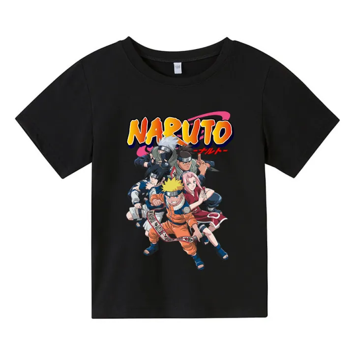 Áo thun trẻ em NARUTO 1, 4 màu, có size người lớn, Anam Store