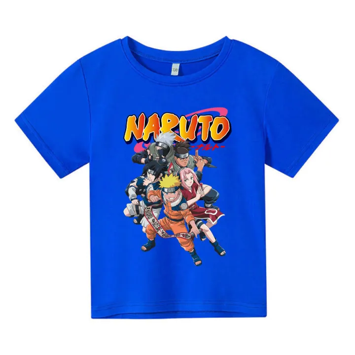 Áo thun trẻ em NARUTO 1, 4 màu, có size người lớn, Anam Store