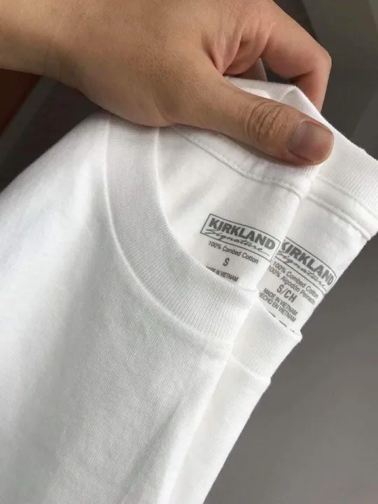 Áo thun Unisex Oversize Cotton 100% - Kirkland T-shirts big size S M L XL XXL