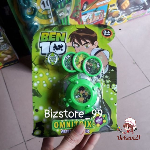 Đồng hồ Ben 10 mô hình biến hình cho bé trai