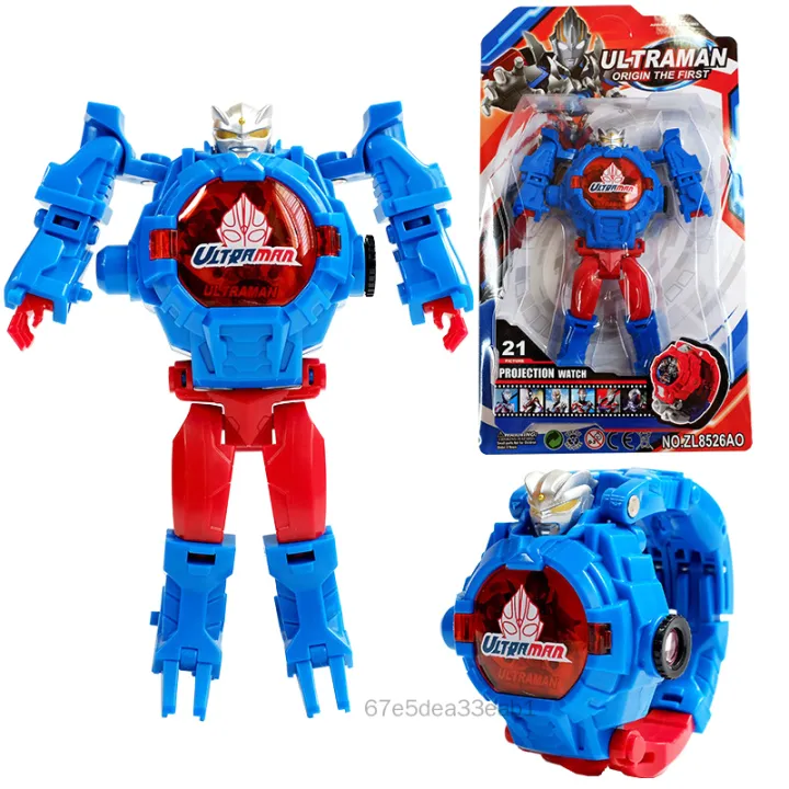 Đồng Hồ Chiếu 3D Thời Trang Cho Trẻ Em Đồng Hồ Biến Hình Robot Quà Tặng Đồ Chơi Đồng Hồ Trẻ Em Đồ Chơi Cho Trẻ Em Bé Trai Bé Gái Điện Tử Biến Dạng Chiếu 3D GHYY-VN