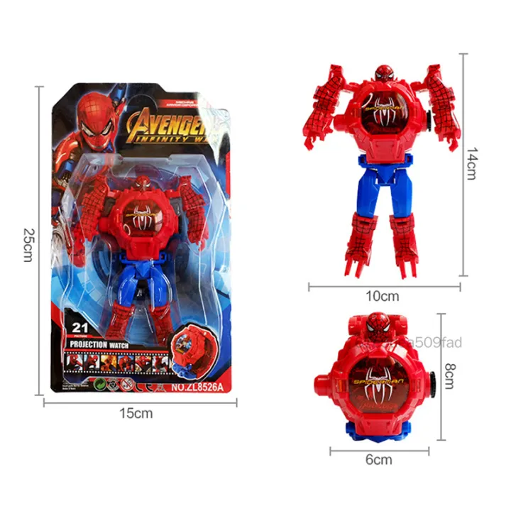 Đồng Hồ Chiếu 3D Thời Trang Cho Trẻ Em Đồng Hồ Biến Hình Robot Quà Tặng Đồ Chơi Đồng Hồ Trẻ Em Đồ Chơi Cho Trẻ Em Bé Trai Bé Gái Điện Tử Biến Dạng Chiếu 3D GHYY-VN