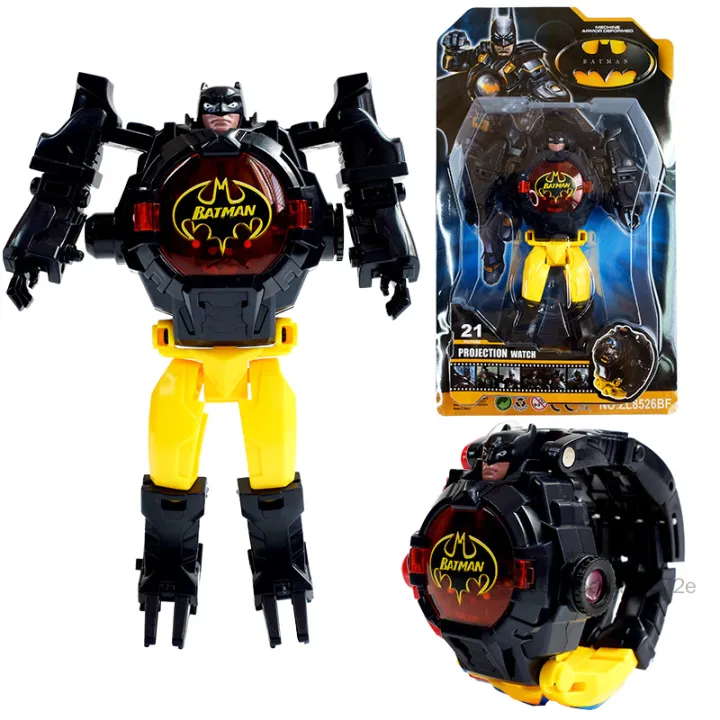 Đồng Hồ Chiếu 3D Thời Trang Cho Trẻ Em Đồng Hồ Biến Hình Robot Quà Tặng Đồ Chơi Đồng Hồ Trẻ Em Đồ Chơi Cho Trẻ Em Bé Trai Bé Gái Điện Tử Biến Dạng Chiếu 3D GHYY-VN
