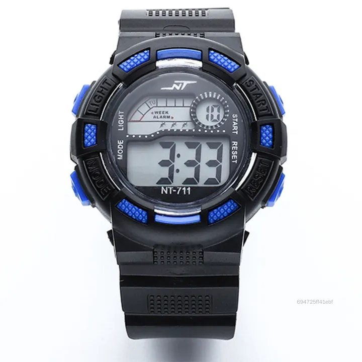 Đồng hồ kỹ thuật số phát sáng đa chức năng của trẻ em không thấm nước AERH-VN