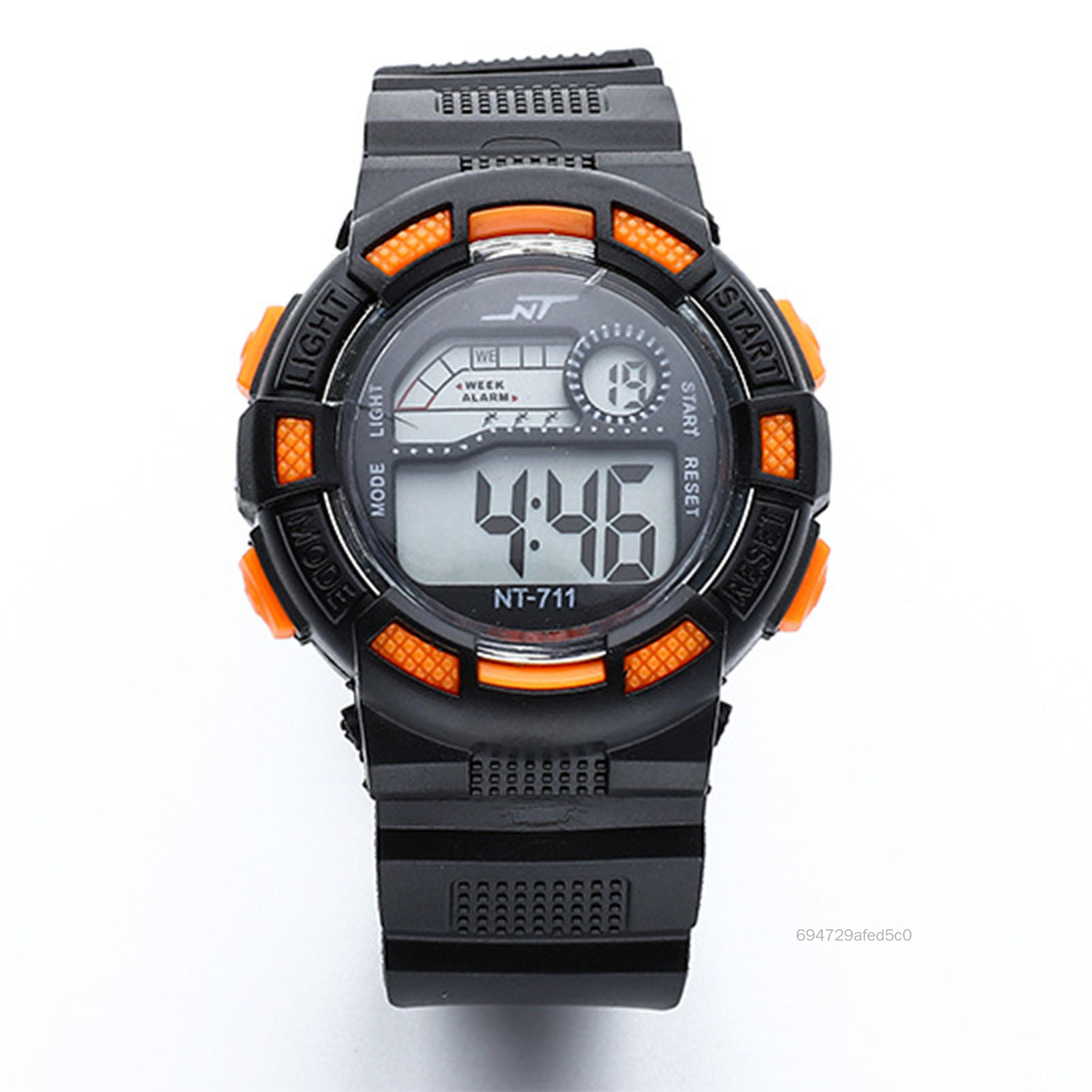 Đồng hồ kỹ thuật số phát sáng đa chức năng của trẻ em không thấm nước HGF-VN