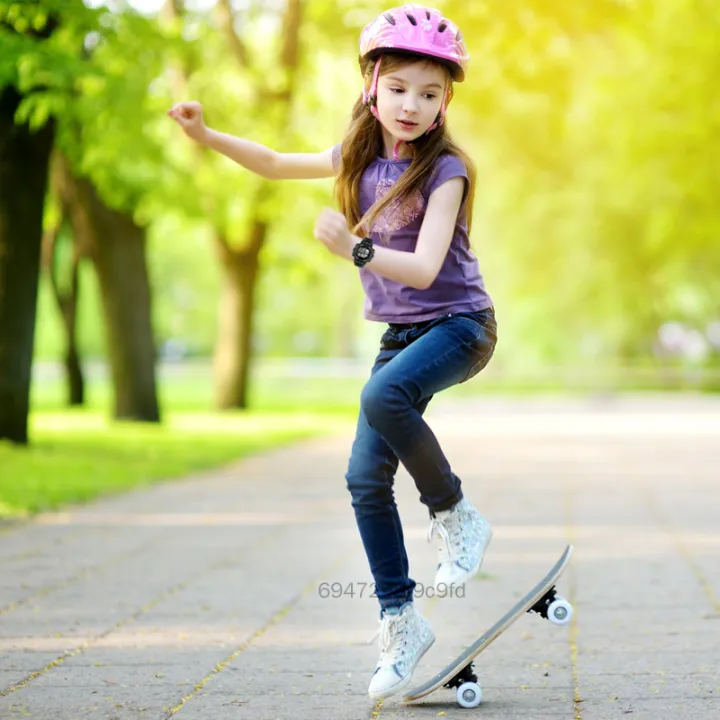 Đồng hồ kỹ thuật số phát sáng đa chức năng của trẻ em không thấm nước HGF-VN