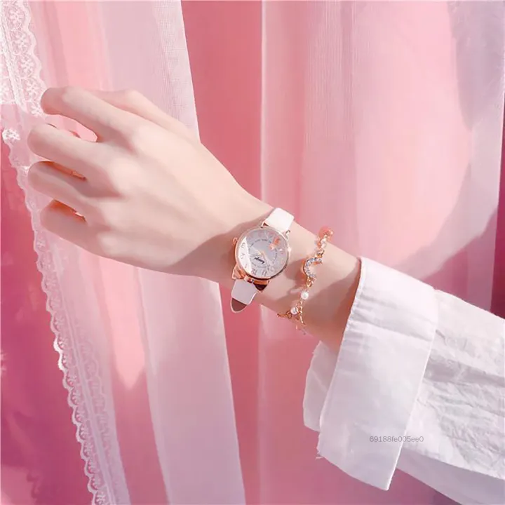 Đồng hồ quà tặng sinh nhật dành cho trẻ em Cô gái mười tuổi học sinh học mẫu giáo AERH-VN