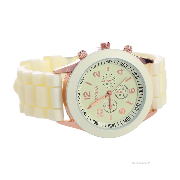 Đồng Hồ Silicon Nam Nữ Thiết Kế Bền Đẹp Thoải Mái Với Phong Cách Jelly Nhiều Màu Sắc DHTY-VN