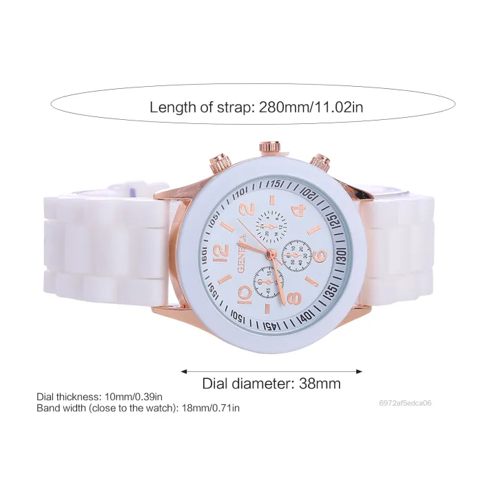 Đồng Hồ Silicon Nam Nữ Thiết Kế Bền Đẹp Thoải Mái Với Phong Cách Jelly Nhiều Màu Sắc DHTY-VN