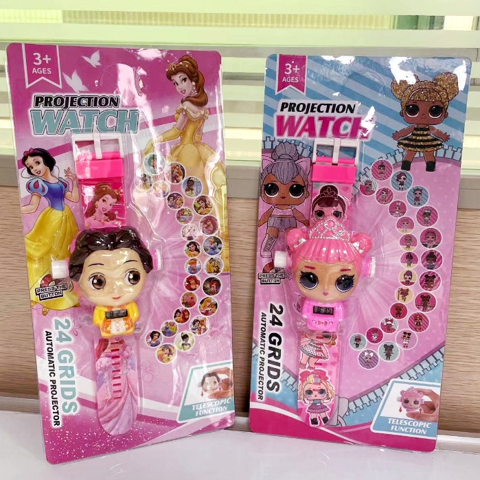 Đồng Hồ Chiếu Hình Chú Chó Cứu Hộ Đáng Yêu Cho Bé